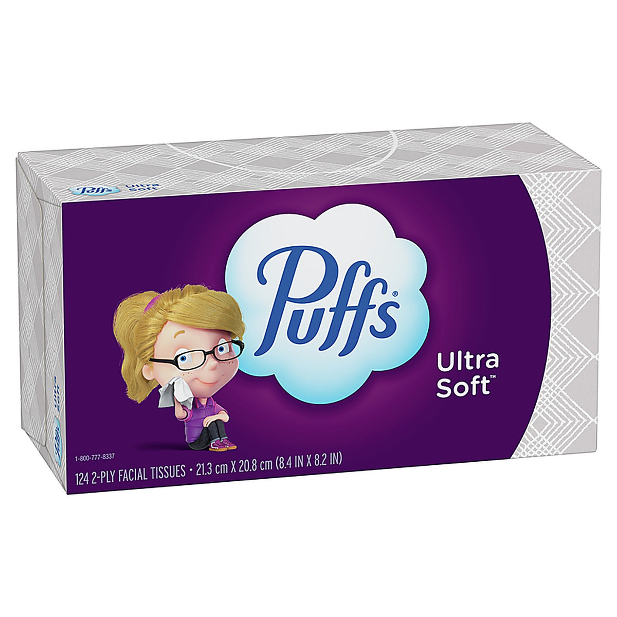 Puffs - 80337301 - Ultra Soft 124 CT Facial Tissue