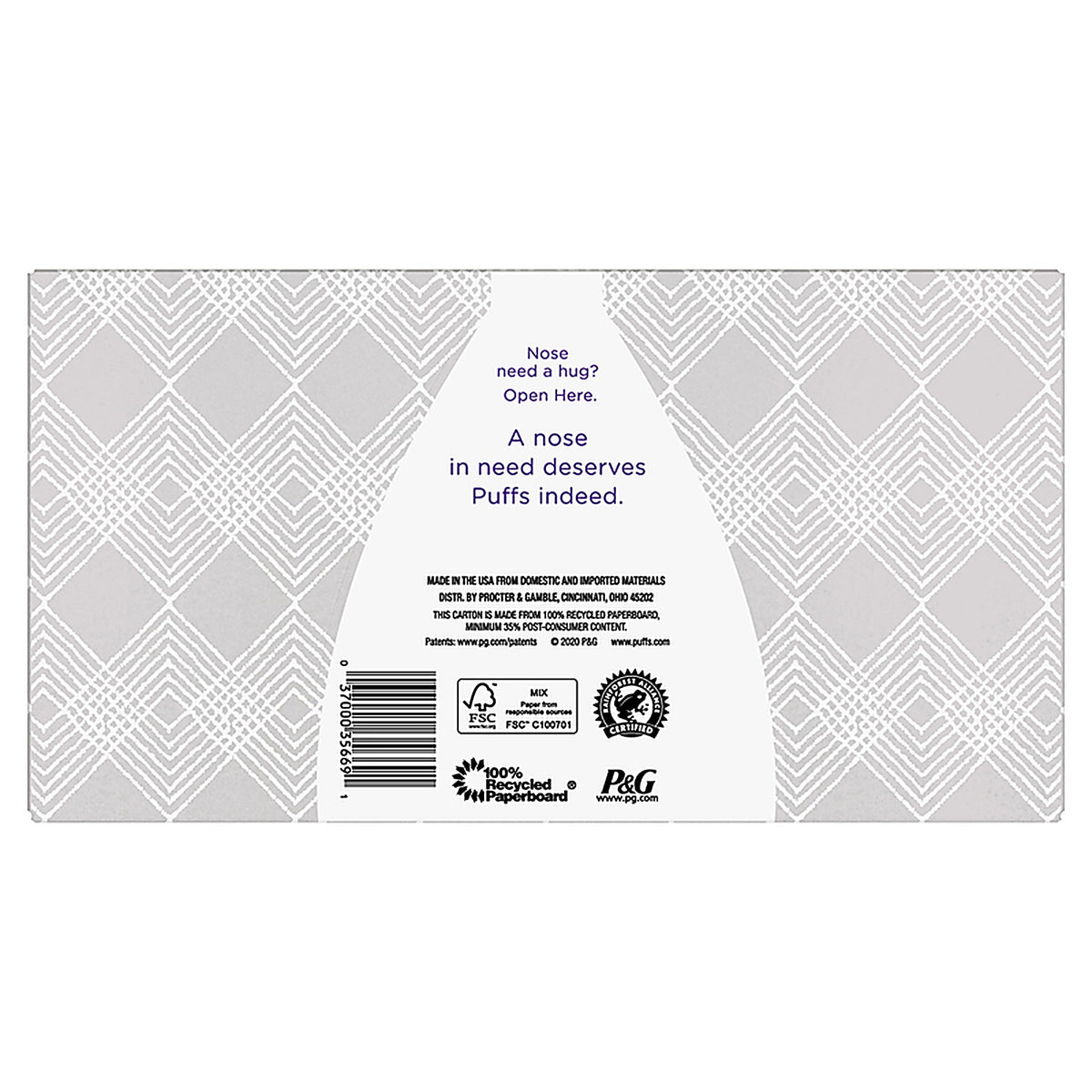 Puffs - 80337301 - Ultra Soft 124 CT Facial Tissue