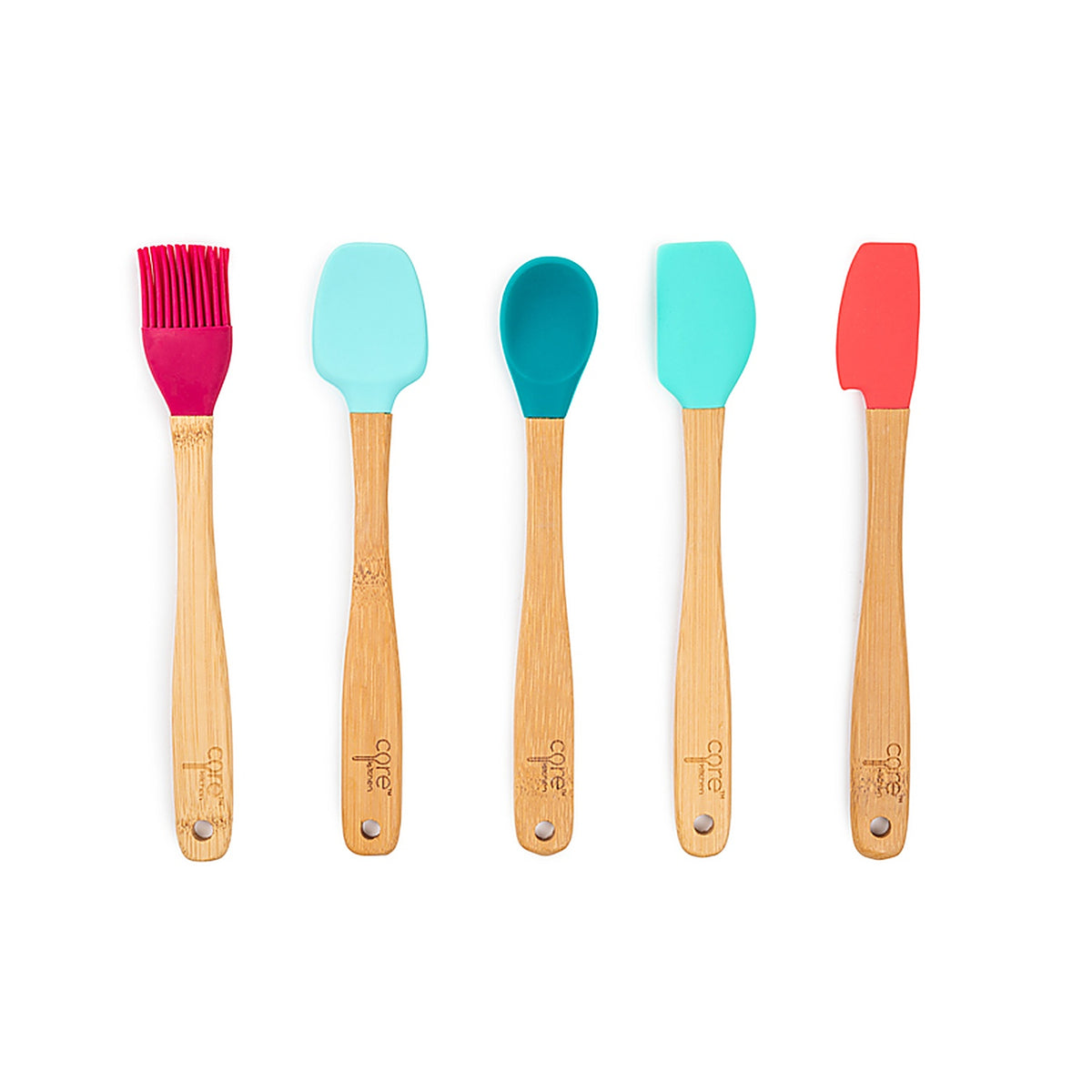 Core Kitchen - ACCDU54483 - Assorted Silicone/Wood Mini Utensils