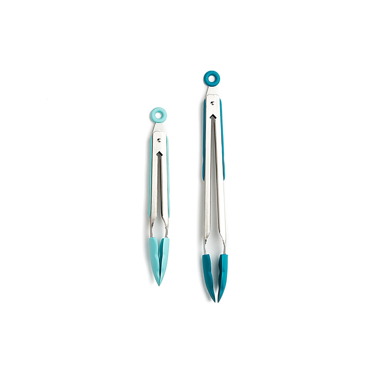 Core Kitchen - AC54175 - Assorted Silicone/Stainless Steel Locking Tongs