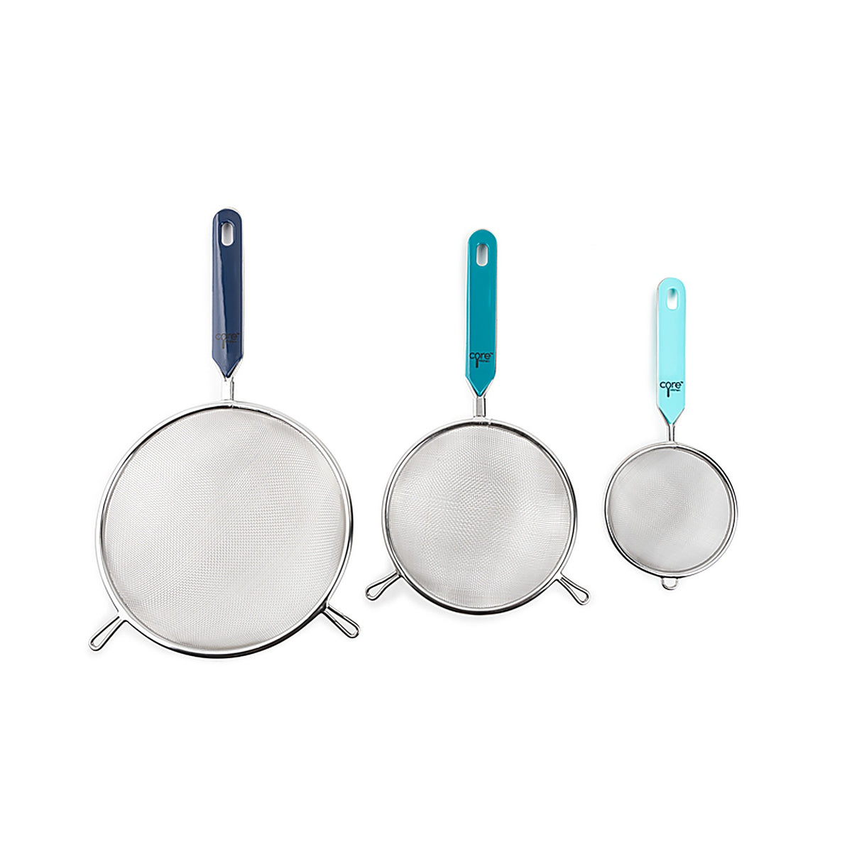 Core Kitchen - AC54174 - Assorted Abs/Stainless Steel Strainer