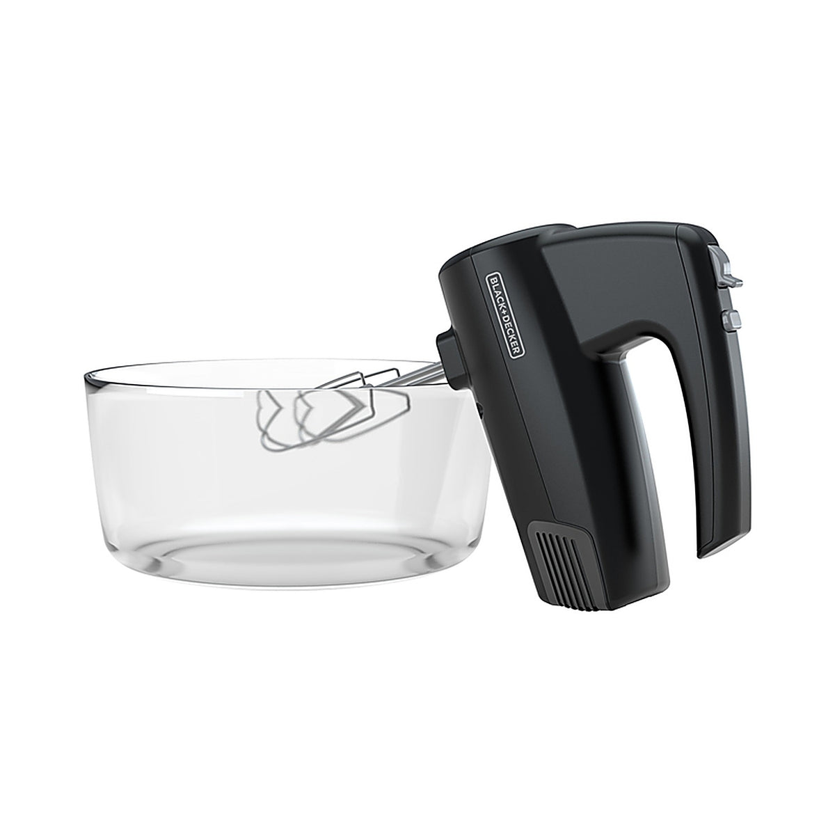 Black+Decker MX410B Black/Silver 5 speed Hand Mixer