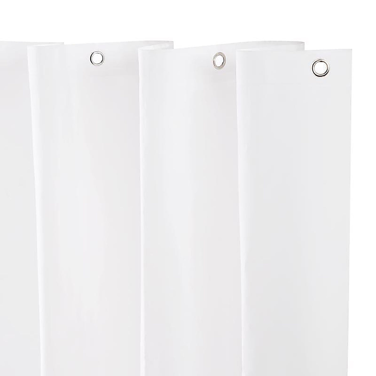 Kenney KN61440 72 in. H X 70 in. W White Shower Curtain Liner PEVA