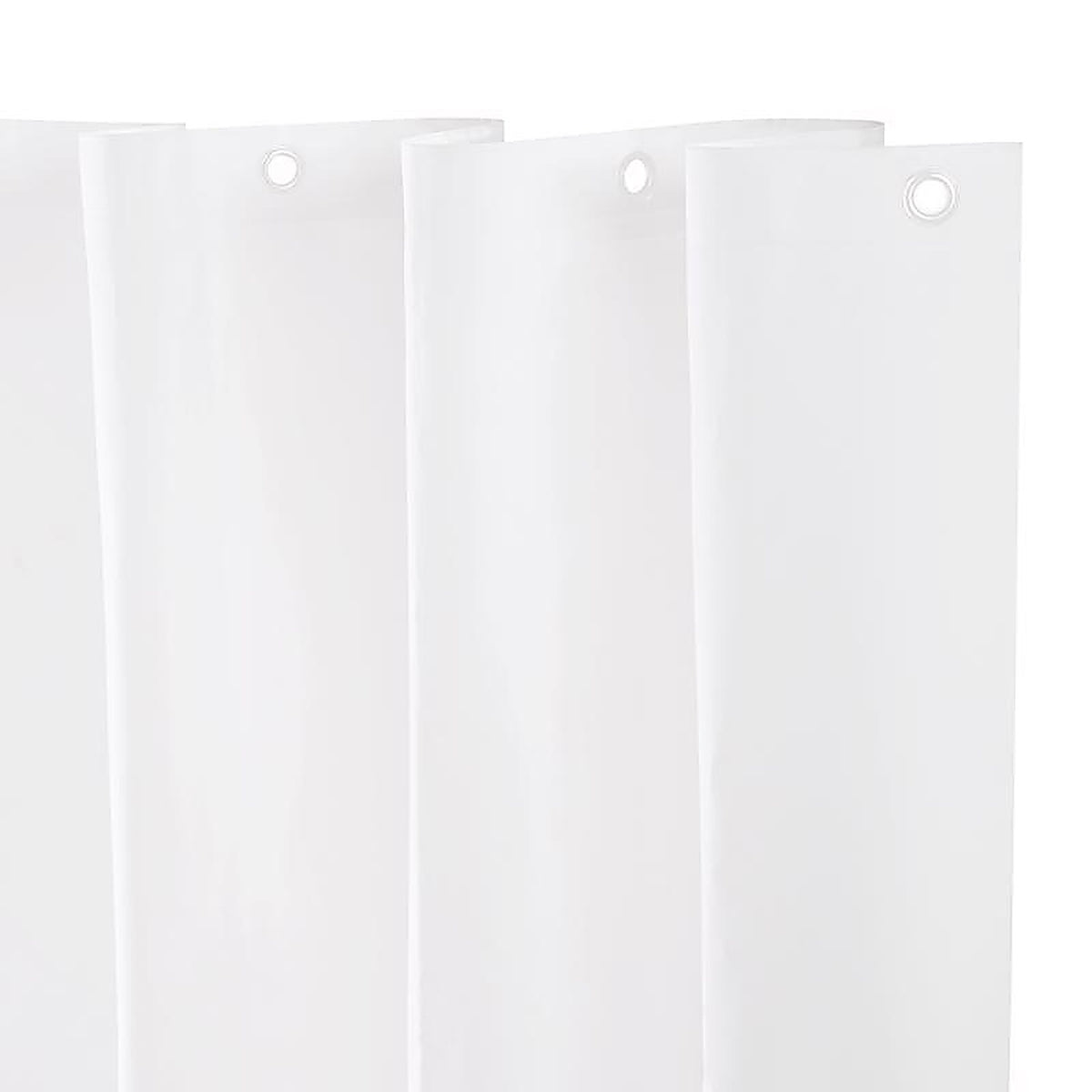 Kenney KN61430V1 72 in. H X 70 in. W White Shower Curtain Liner PEVA