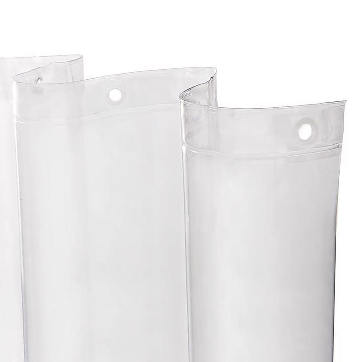 Kenney KN61433V1 72 in. H X 70 in. W Clear Shower Curtain Liner PEVA