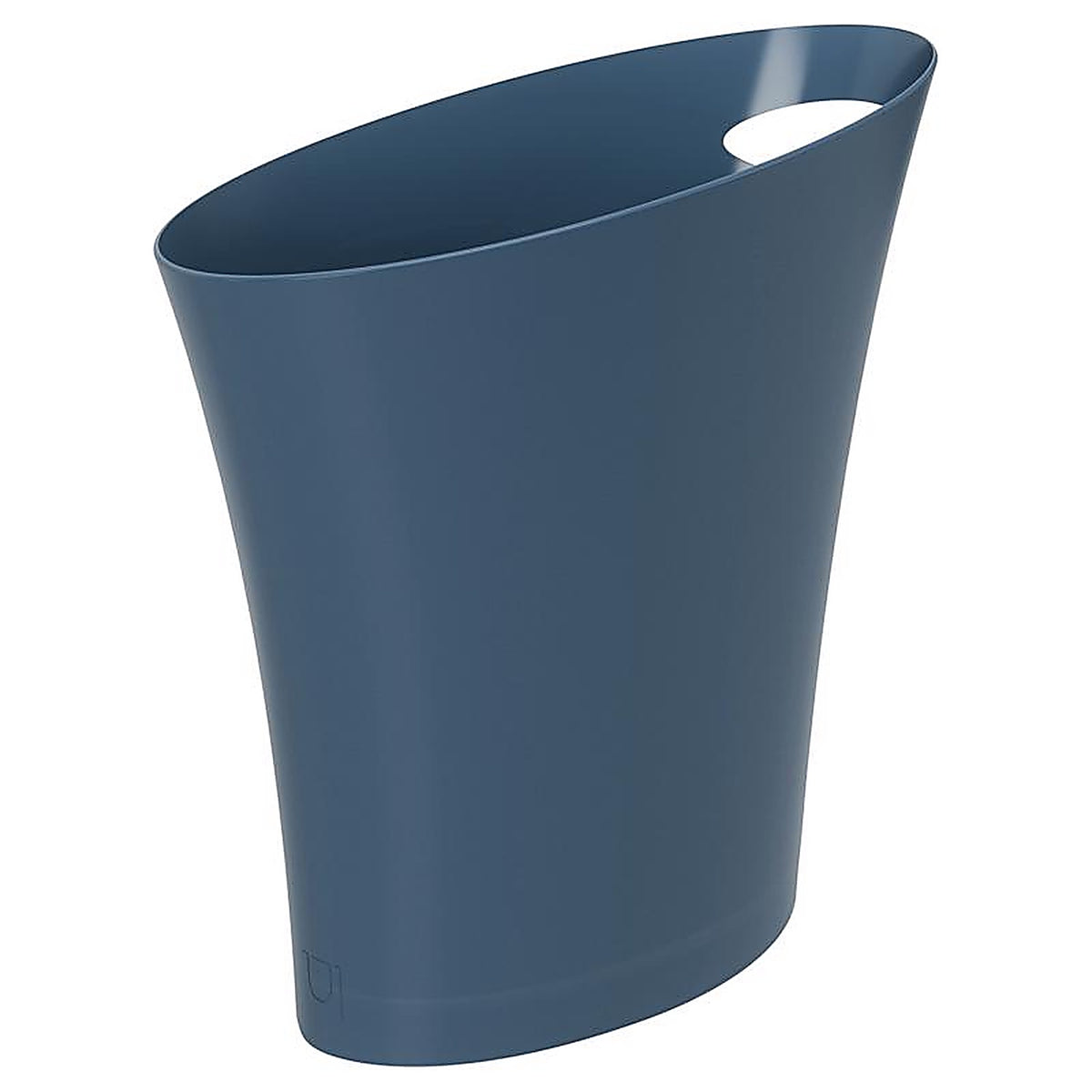 Umbra 082610-1191 2 gal Blue Polypropylene Modern Trash Can
