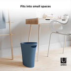 Umbra 082610-1191 2 gal Blue Polypropylene Modern Trash Can