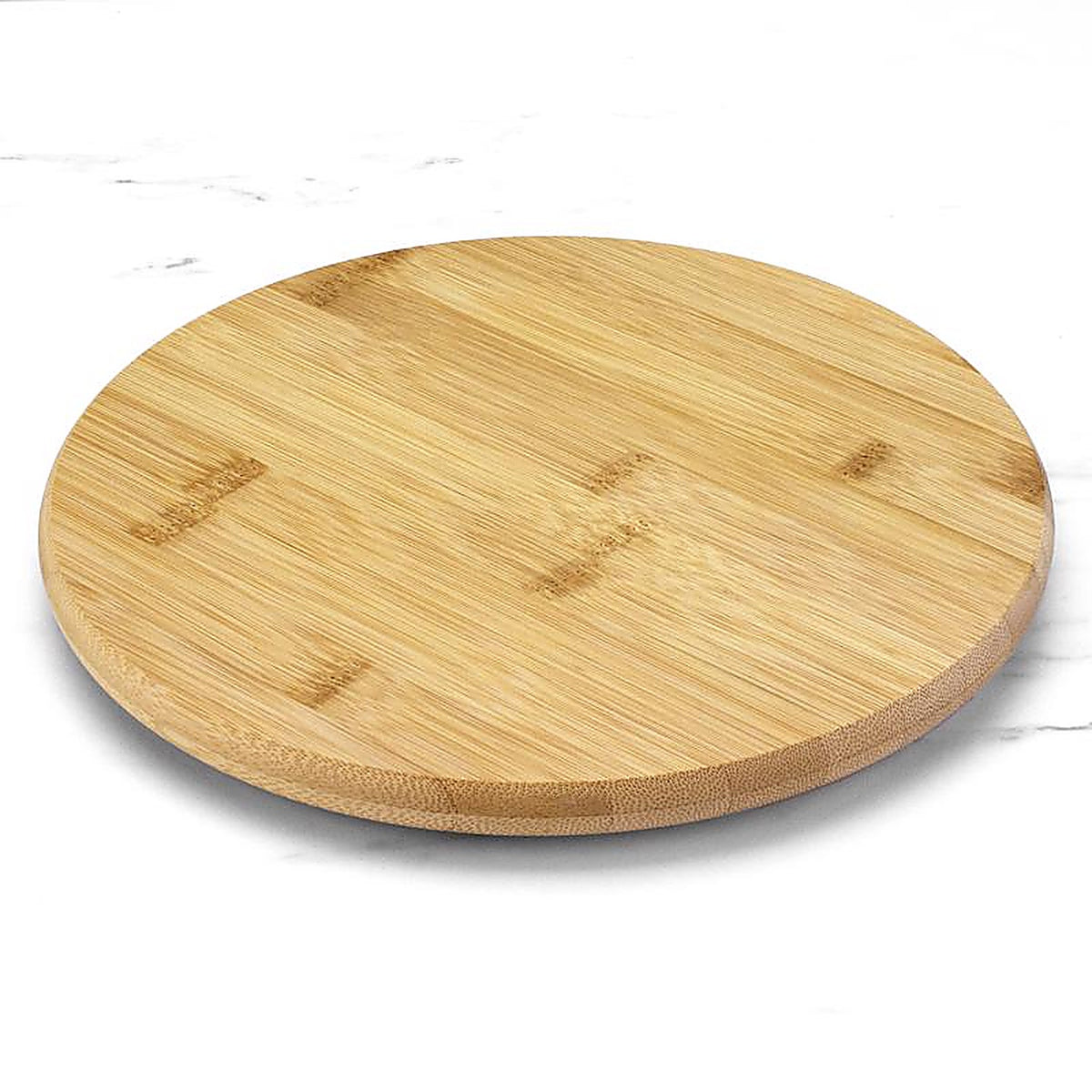 Totally Bamboo - 20-7513 - Tb Home Brown 1 In. H X 10 In. D Bamboo Lazy Susan