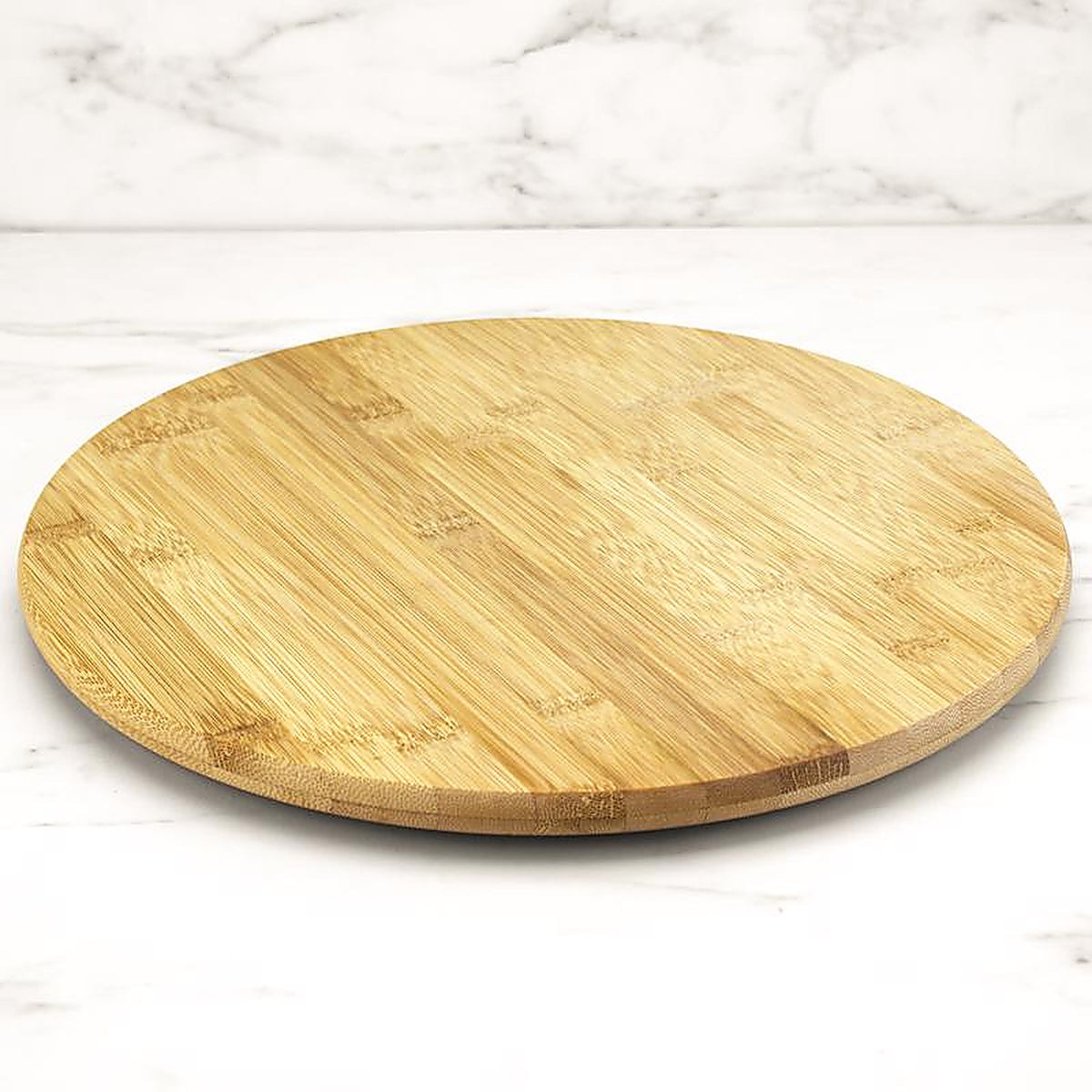 Totally Bamboo - 20-7514 - Tb Home Brown 1 In. H X 14 In. D Bamboo Lazy Susan
