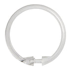 Kenney KN61218V2 Clear Plastic Shower Curtain Rings 12 pk