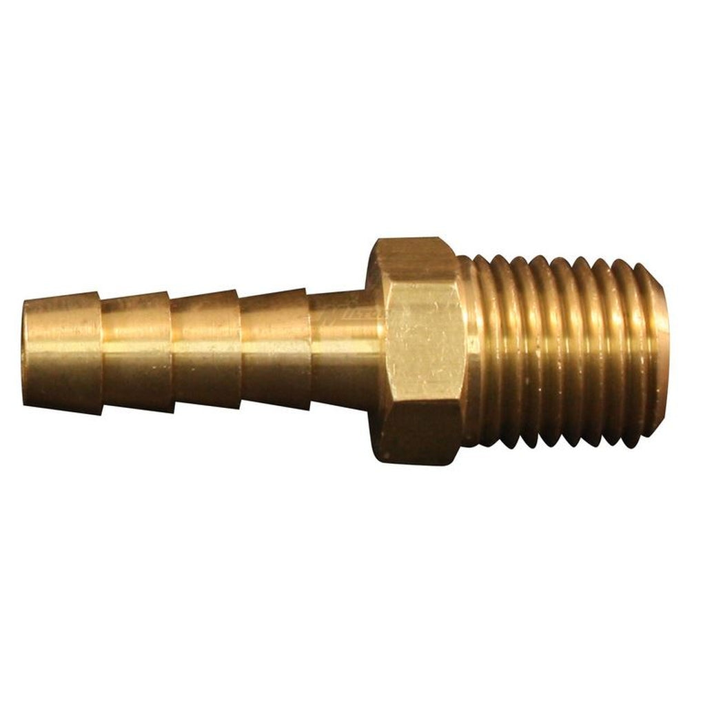 Milton 604-1 1/2in. M. End, 1/2in. ID Hose