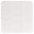 Duck 285154 Softex 21 in. L X 21 in. W White Polyester Bath Mat Latex Free
