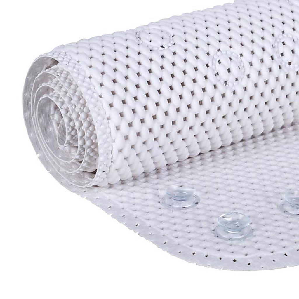 Duck 285154 Softex 21 in. L X 21 in. W White Polyester Bath Mat Latex Free