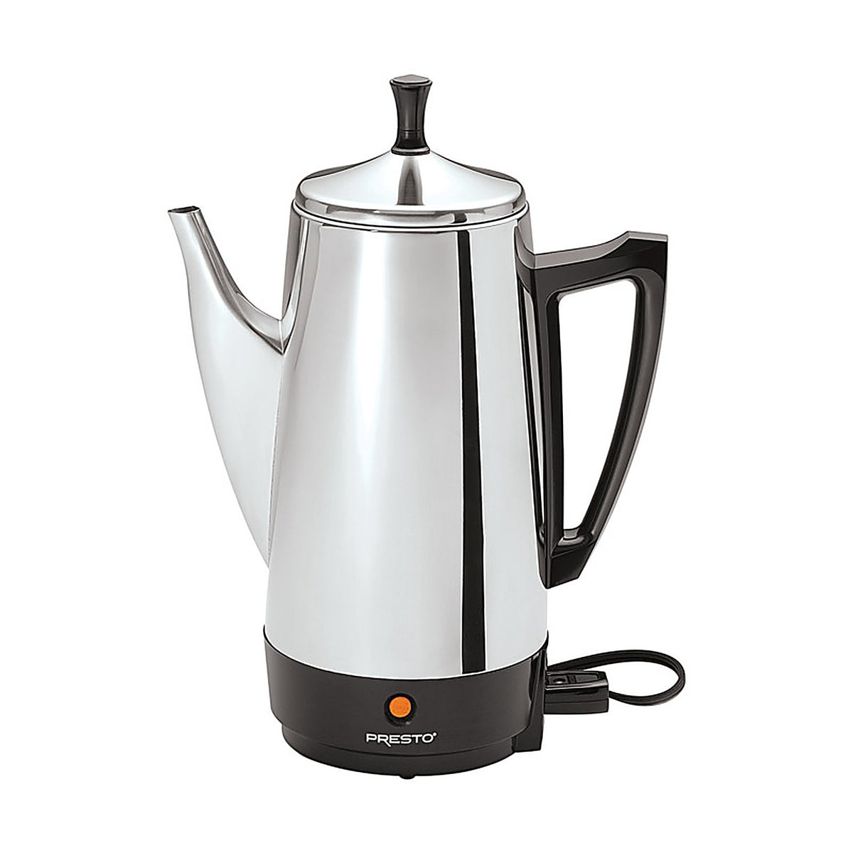Presto 02811 12 cups Silver Percolator