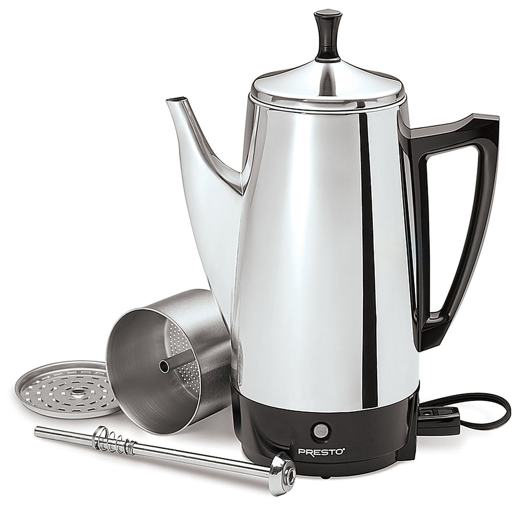 Presto 02811 12 cups Silver Percolator