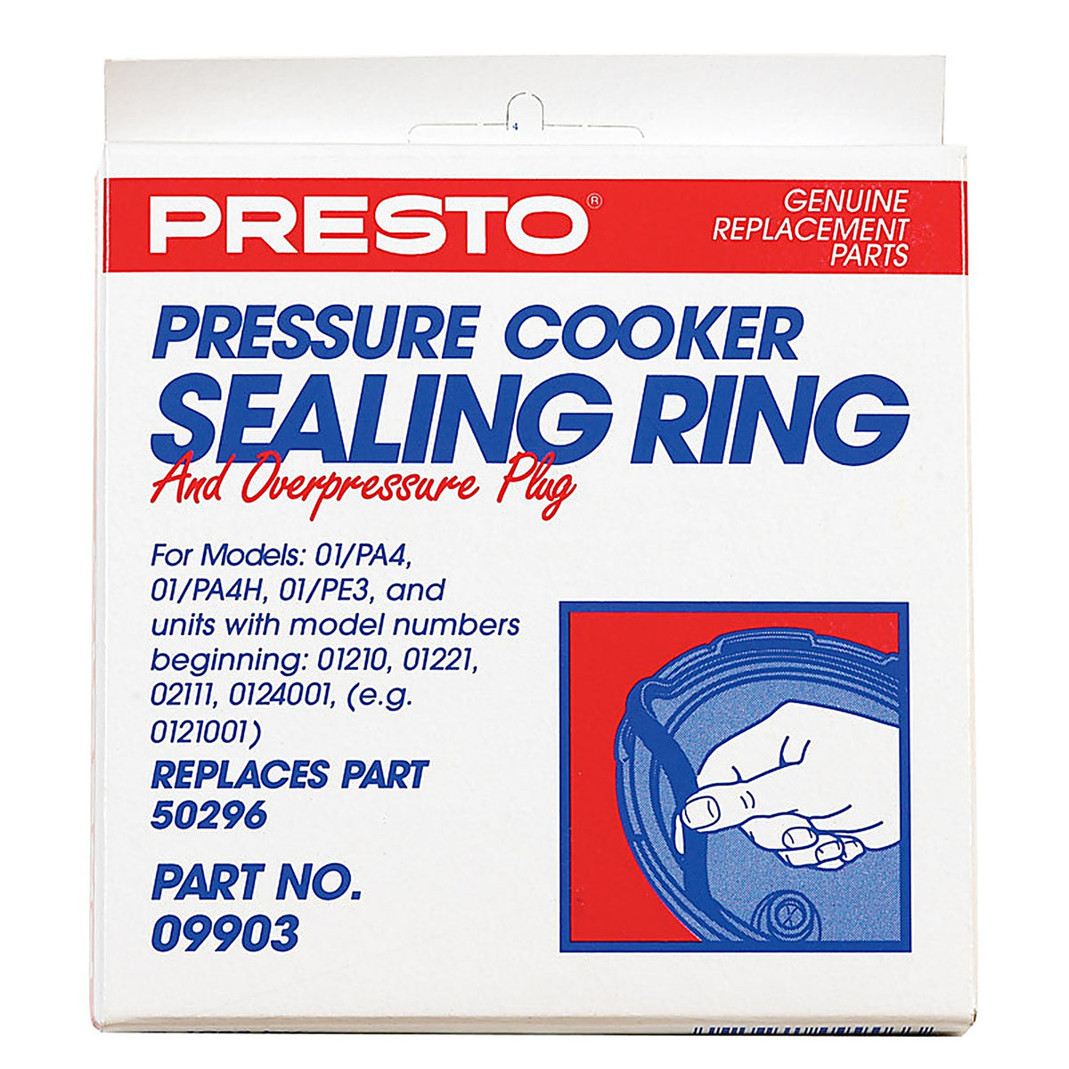 Presto 09903 Rubber Pressure Cooker Sealing Ring