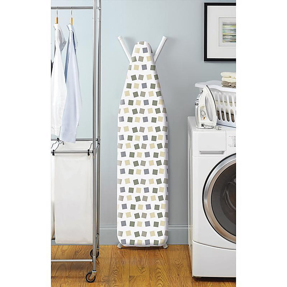 Whitmor 6614-833 10 in. W X 54 in. L Cotton Assorted Ironing Board Cover and Pad