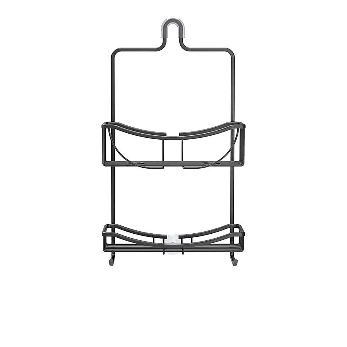 Better Living 13635 Venus 19.5 in. H X 4.5 in. W X 11 in. L Matte Black Shower Caddy