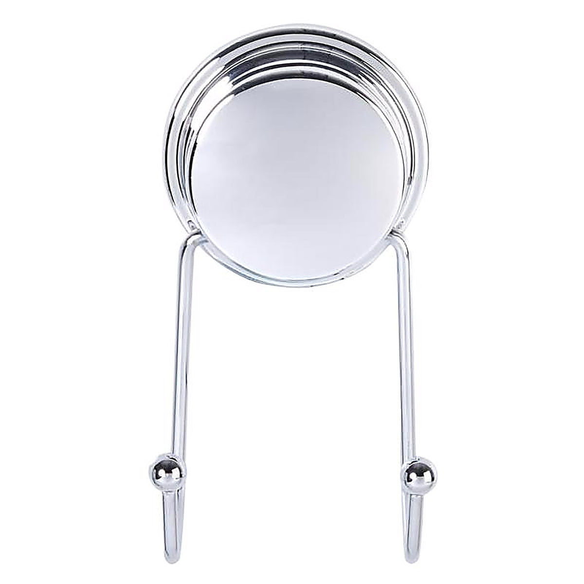 Better Living 13821 Stick N Lock Plus 4.33 in. H X 1.85 in. W X 2.36 in. L Chrome Silver Double Robe Hook