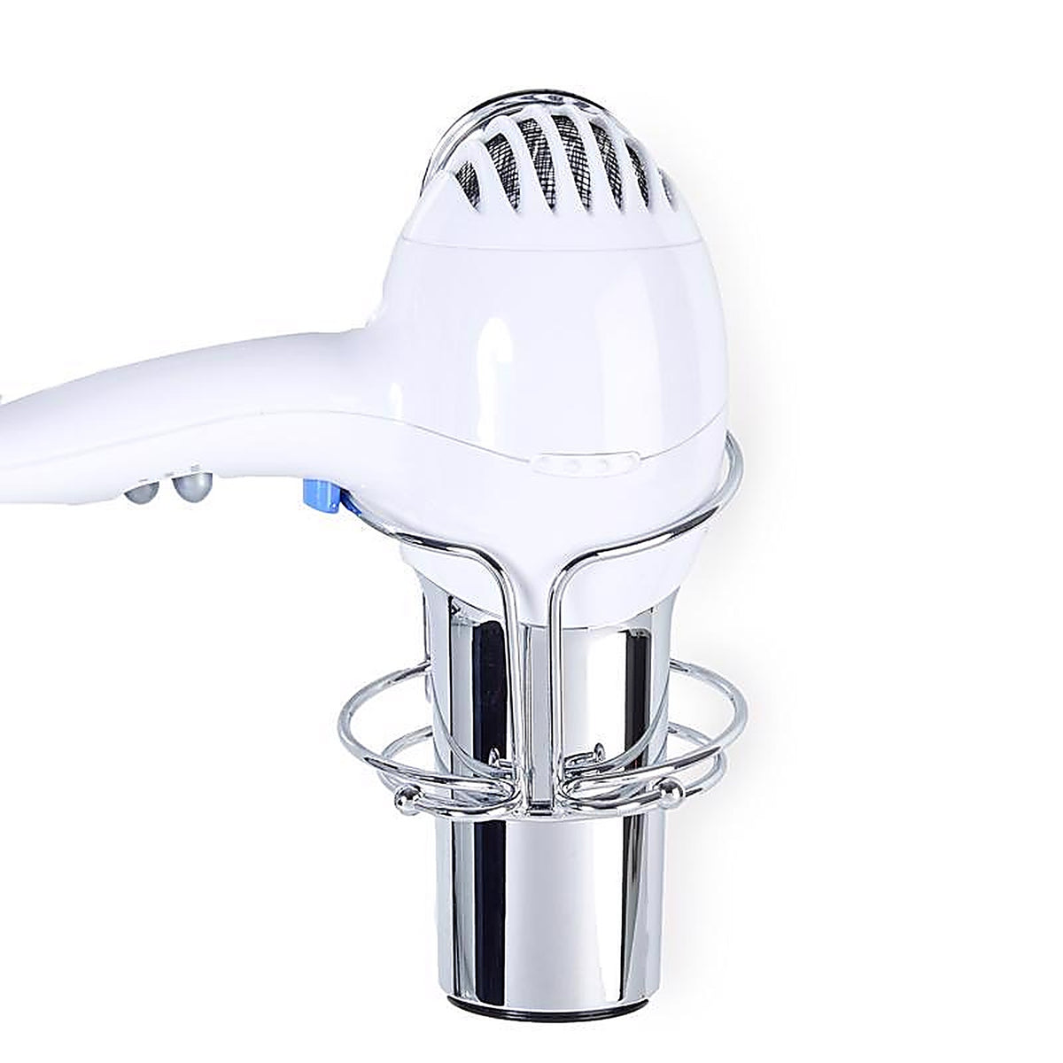 Better Living 13823 Stick N Lock Plus 6.1 in. H X 5.91 in. W X 3.94 in. L Hair Dryer Holder