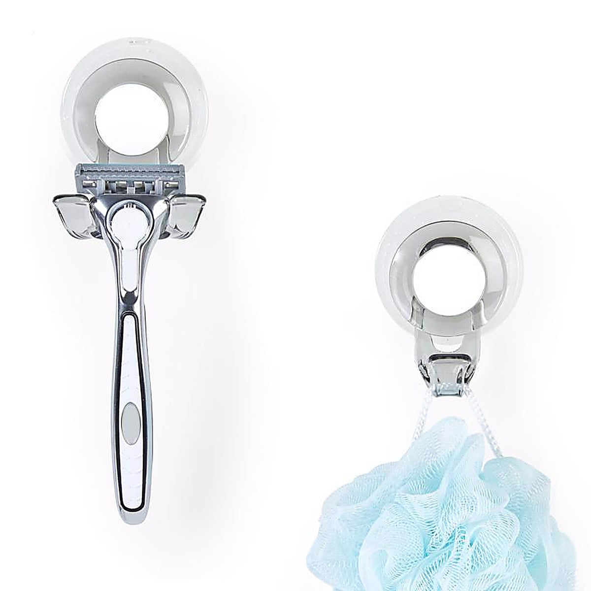 Better Living 13873 Impress 3 in. H X 1.75 in. W X 2.25 in. L Matte Clear Bath Hook