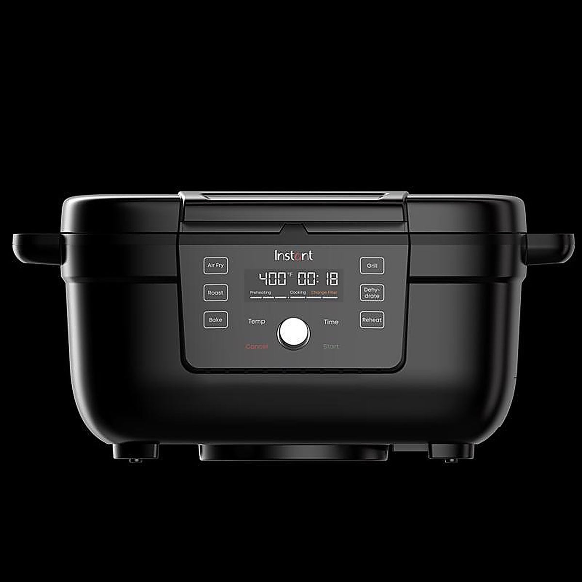 Instant 140-8001-01 Black Plastic/Stainless Steel Nonstick Surface Electric Grill 4 qt. cap.