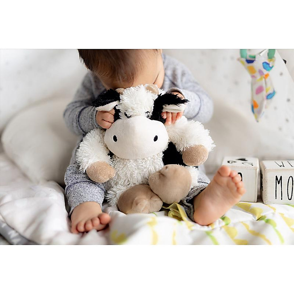 Warmies CP-COW-3 Stuffed Animals Plush Black/White