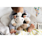 Warmies CP-COW-3 Stuffed Animals Plush Black/White