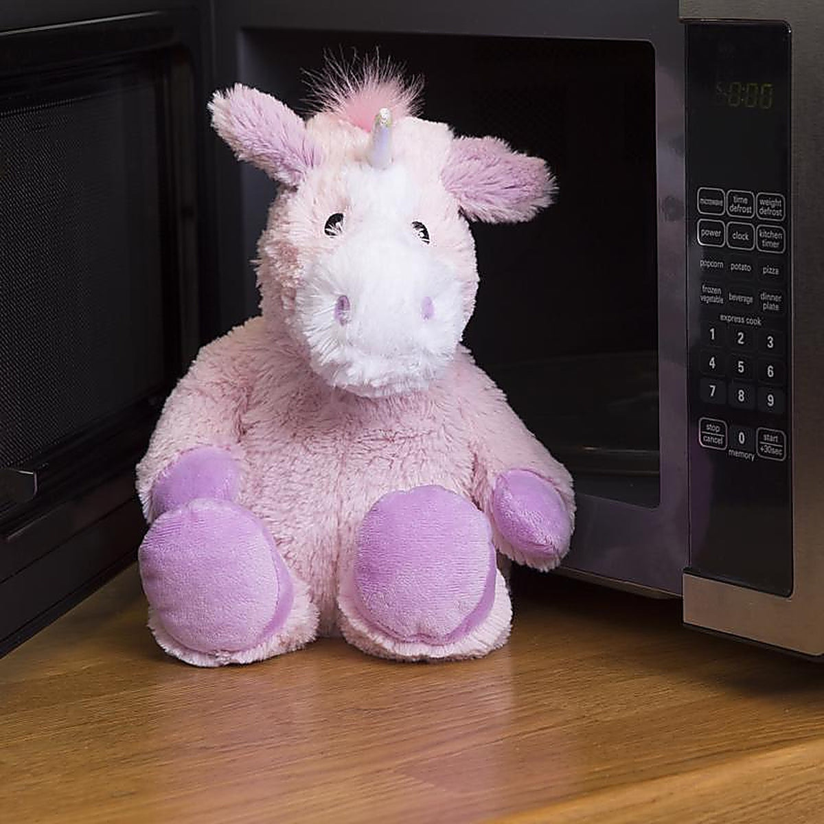 Warmies CP-UNI-1 Stuffed Animals Plush Pink/Purple Unicorn