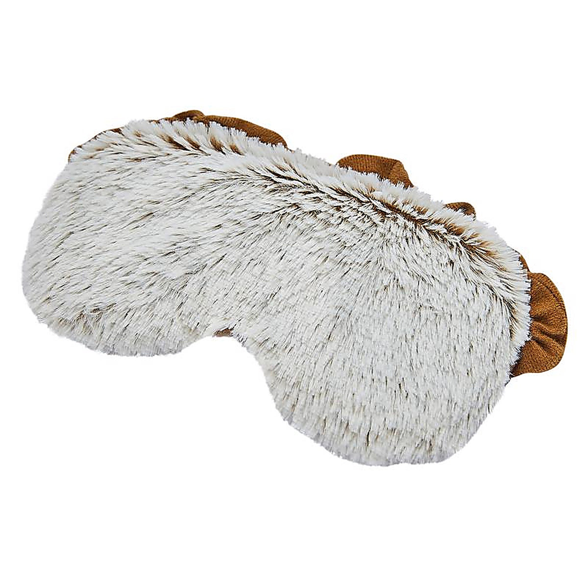 Warmies CPE-MARSH-B Marshmallow Eye Masks Brown/Gray 8.5in.