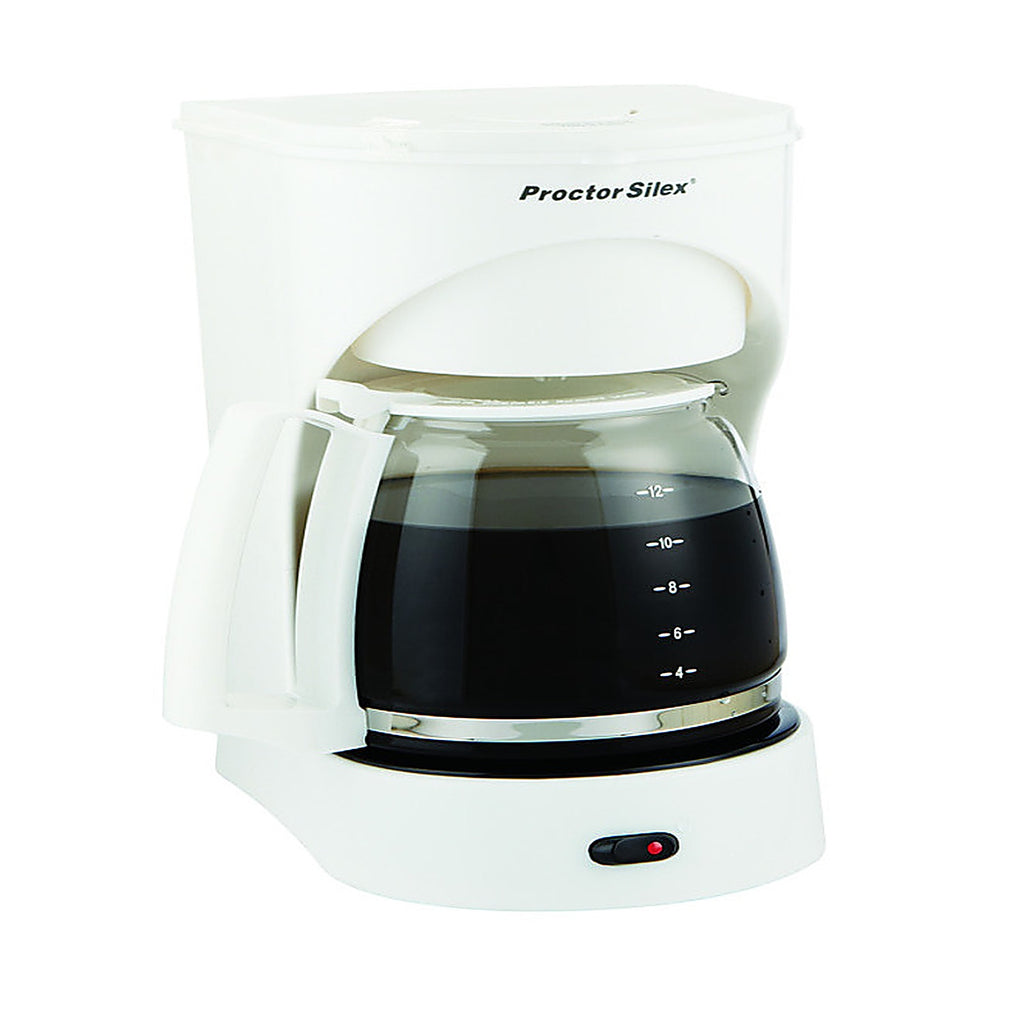 Proctor Silex - 43501G - 12 Cups White Coffee Maker