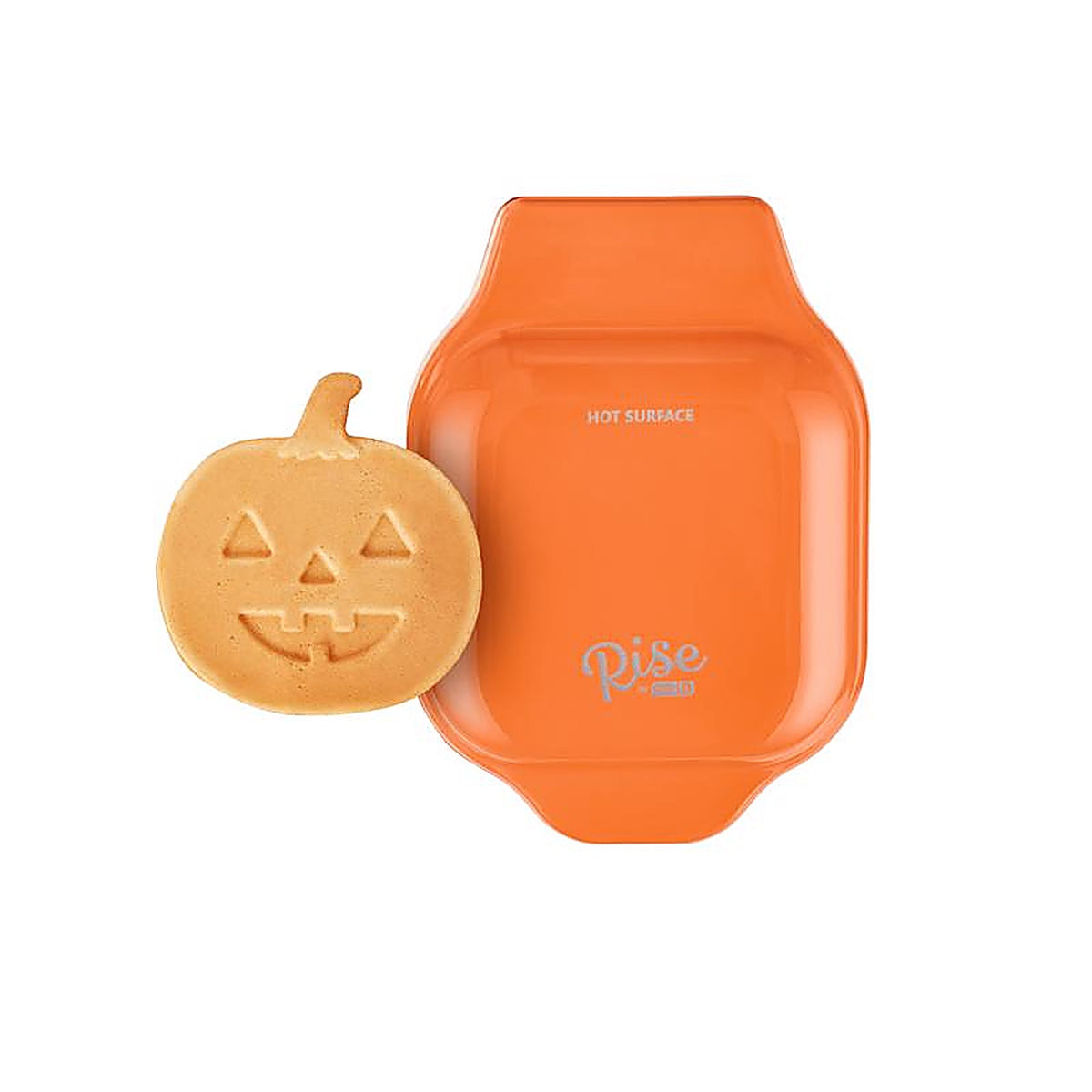 Rise by Dash RMWP001GBOP06 Jack-O-Lantern Orange Plastic Waffle Maker