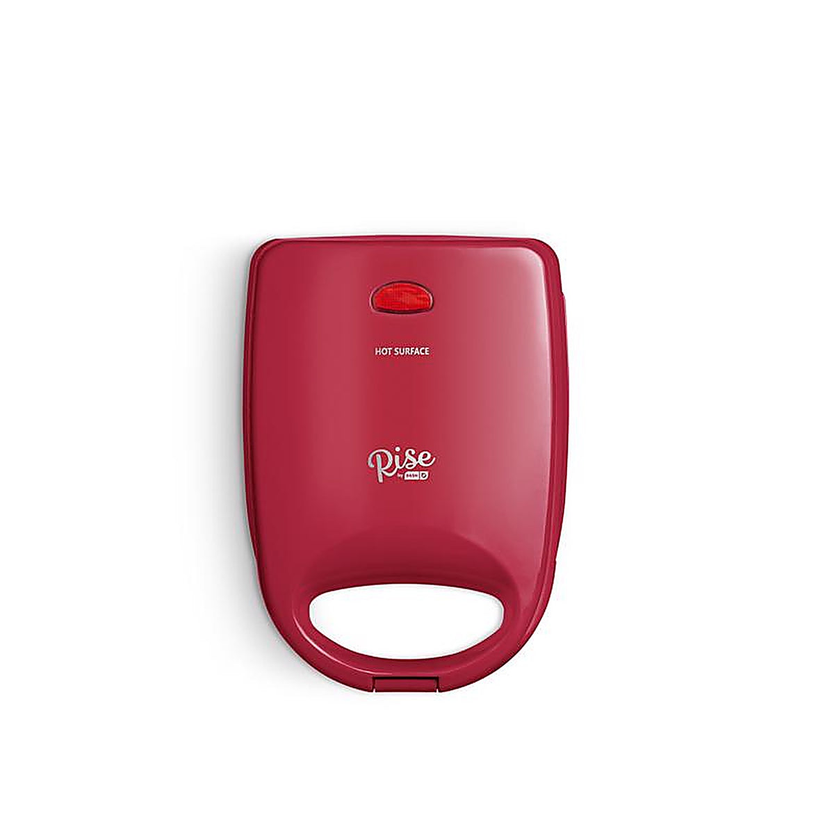 Rise by Dash RWBM001GBRR08 Red Plastic Waffle Bowl Maker
