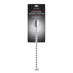 Final Touch FTA7010 Silver Stainless Steel Cocktail Mixing Spoon