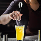 Final Touch FTA7010 Silver Stainless Steel Cocktail Mixing Spoon