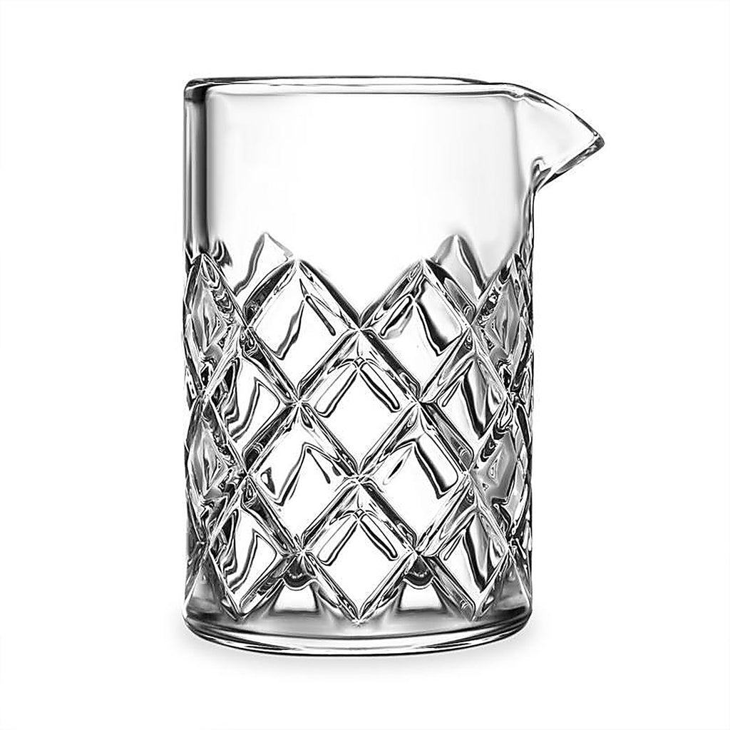 Final Touch GMP110 13.5 oz Clear/Silver Glass/Stainless Steel Pitcher