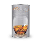 Final Touch GS349 8 oz Clear/Silver Glass/Stainless Steel Chilling Ball Set