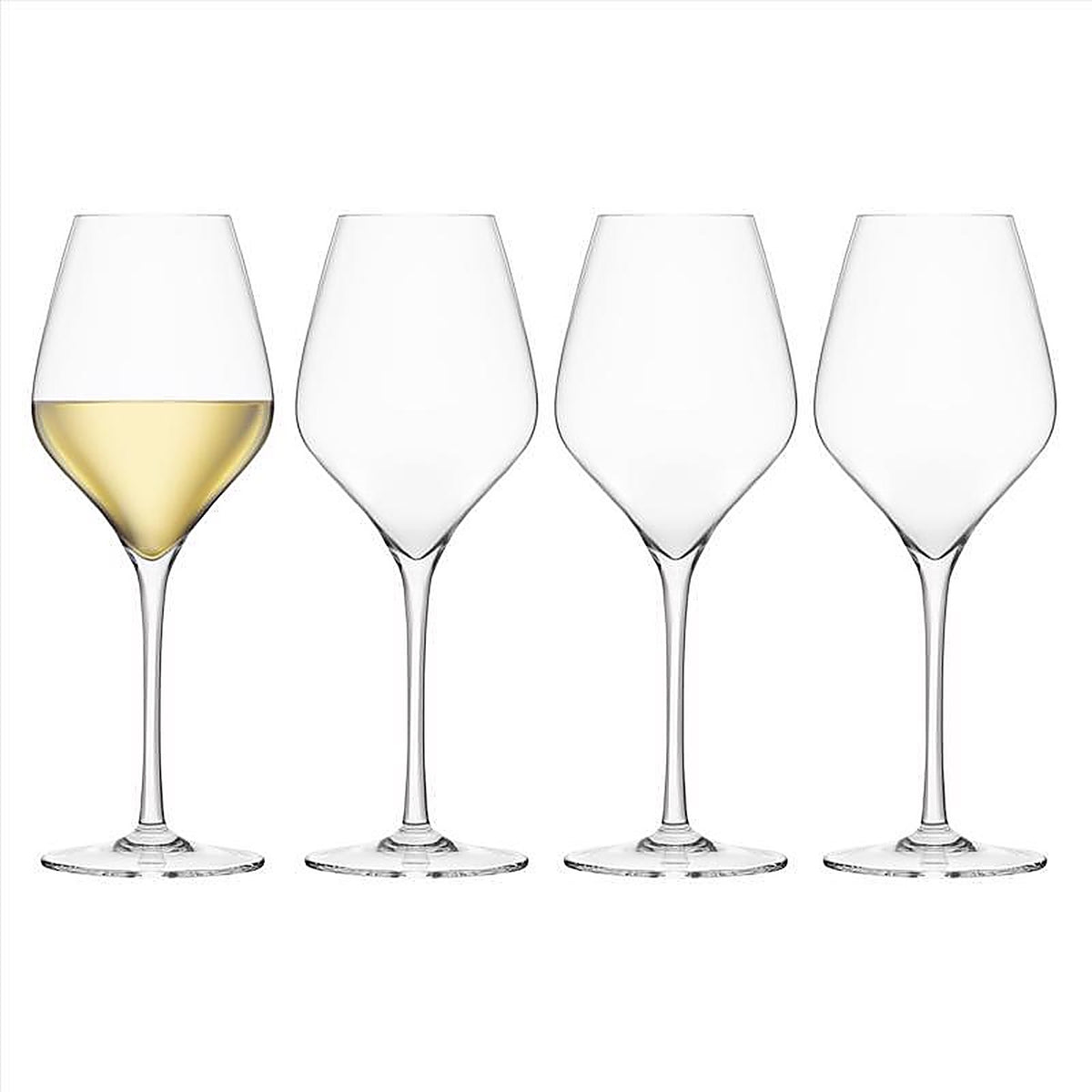 Final Touch LFG1214 14.8 oz Clear Glass White Wine Glass
