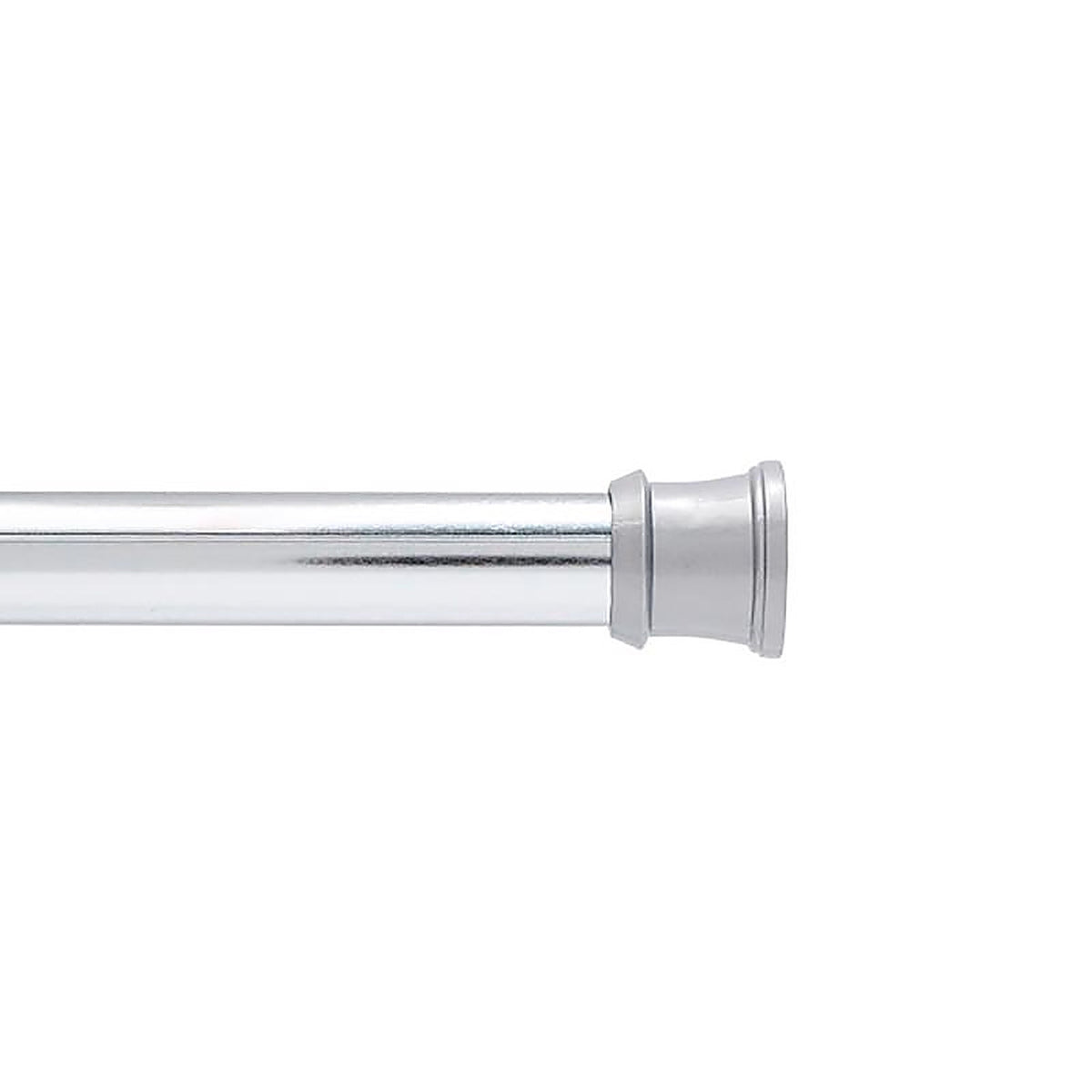 Kenney KN609C/40V1H Adjustable Curtain Rod 72 in. L Silver