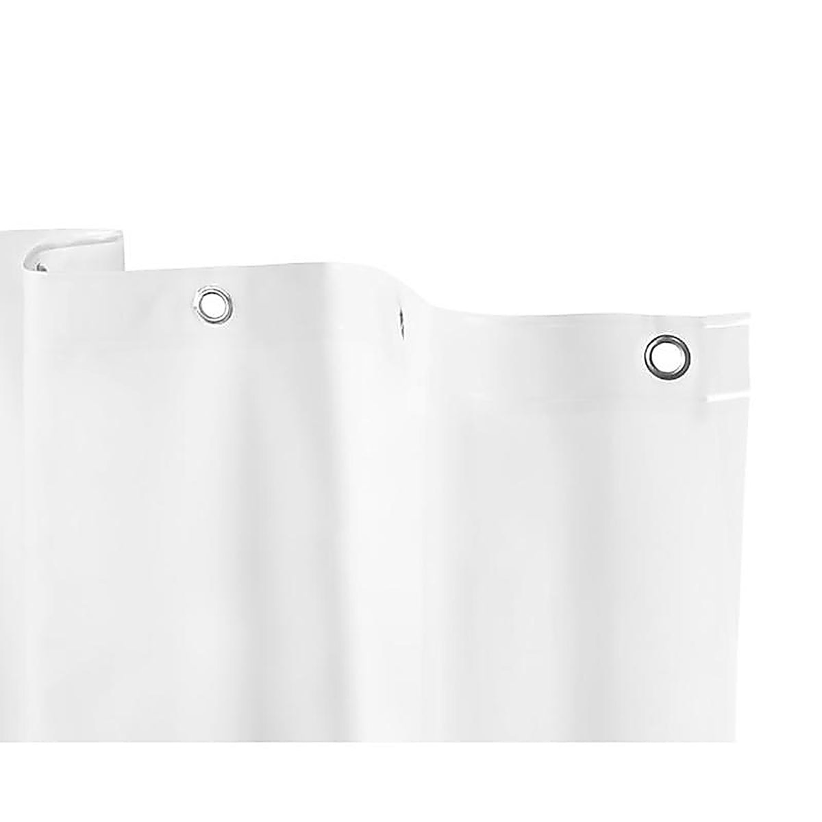 Kenney KN61469 78 in. H X 70 in. W White Shower Curtain Liner PEVA