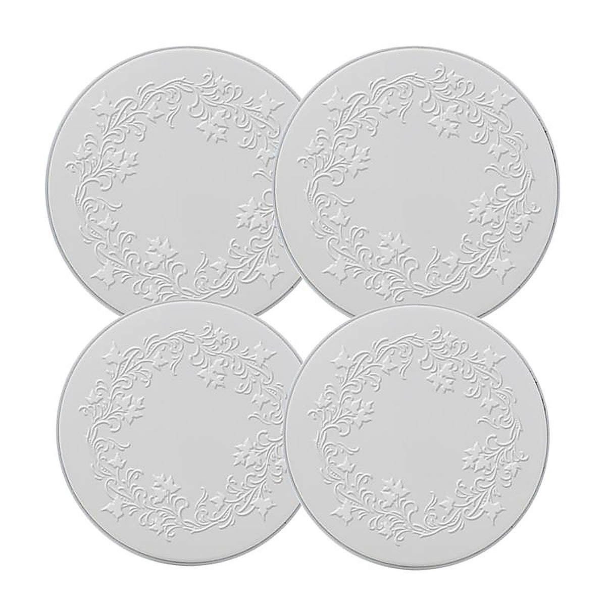 Range Kleen - 5057 - White Stainless Steel Burner Cover Set