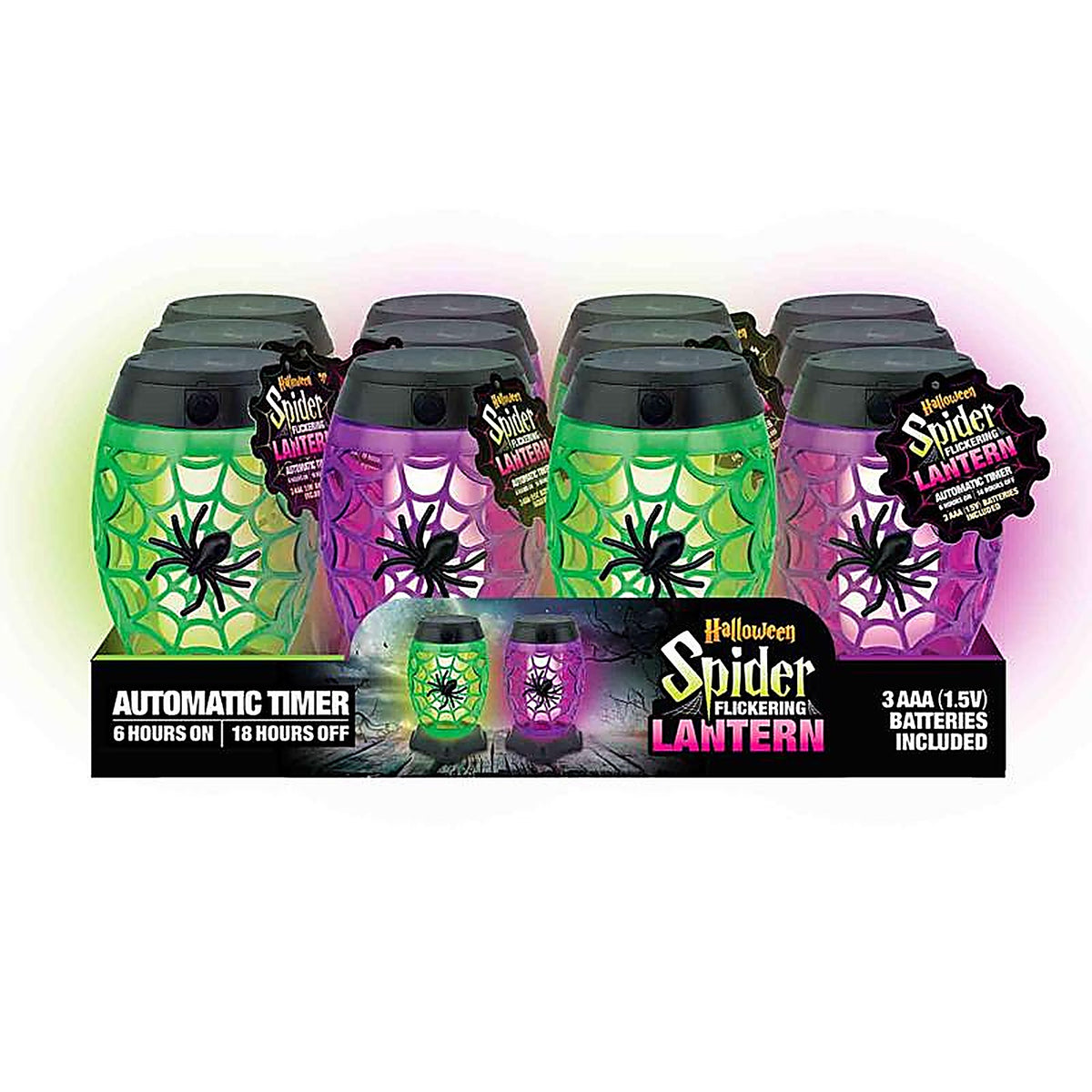Magic Seasons - 768165 - Assorted Lantern Halloween Decor