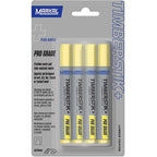 Markal - 80441 - Timberstik Plus 8 In. L Lumber Crayon Yellow 4 Piece