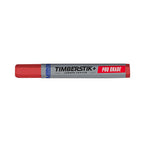 Markal - 80442 - Timberstik Plus 8 In. L Lumber Crayon Red 4 Piece