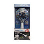 Aquacare - 1639 - Antimicrobial as Seen on TV Handheld Shower Head Stainless Steel 1 Pack
