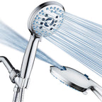 Aquacare - 1639 - Antimicrobial as Seen on TV Handheld Shower Head Stainless Steel 1 Pack