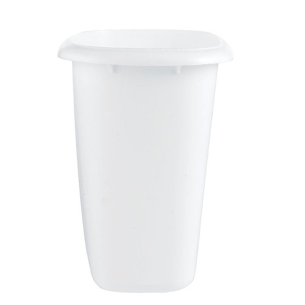 RubberMaid 2953 1.5 gal White Plastic Vanity Wastebasket
