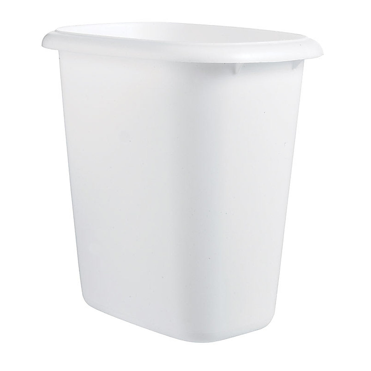 RubberMaid 2953 1.5 gal White Plastic Vanity Wastebasket