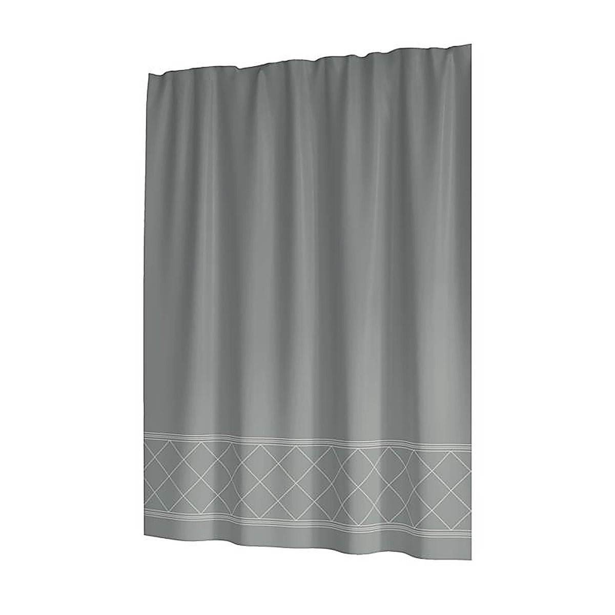 Sttelli - RAS-115-LIM - Radiance 72 In. H X 72 In. W Limestone Shower Curtain Polyester