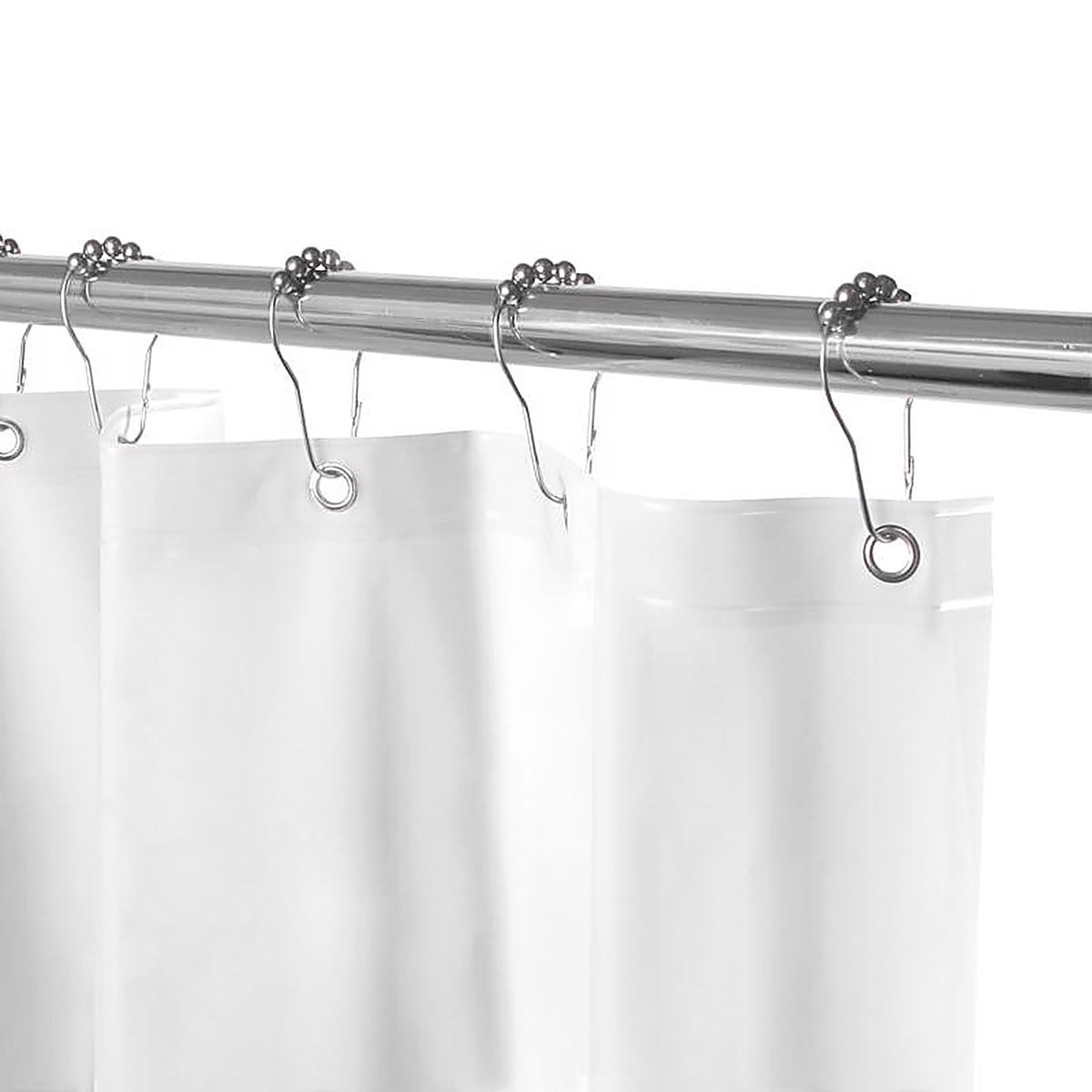 Kenney - MB61161 - 72 In. H X 70 In. W White Shower Curtain Liner Peva